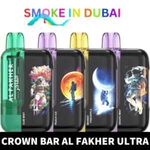 Crown Bar Al Fakher Ultra 25000 Puffs 5mg Nicotine - View 2 - Buy in Dubai