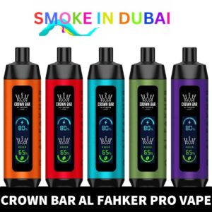 Crown Bar Al Fahker Pro dual mode 8000 Puffs 0.5MG nicotine - View 2 - Buy in Dubai