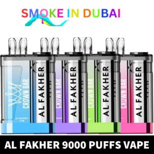 Al Fakher Crown Bar Crystal 9000 Puffs 20mg Disposable Vape in Dubai - View 2 - Buy in Dubai