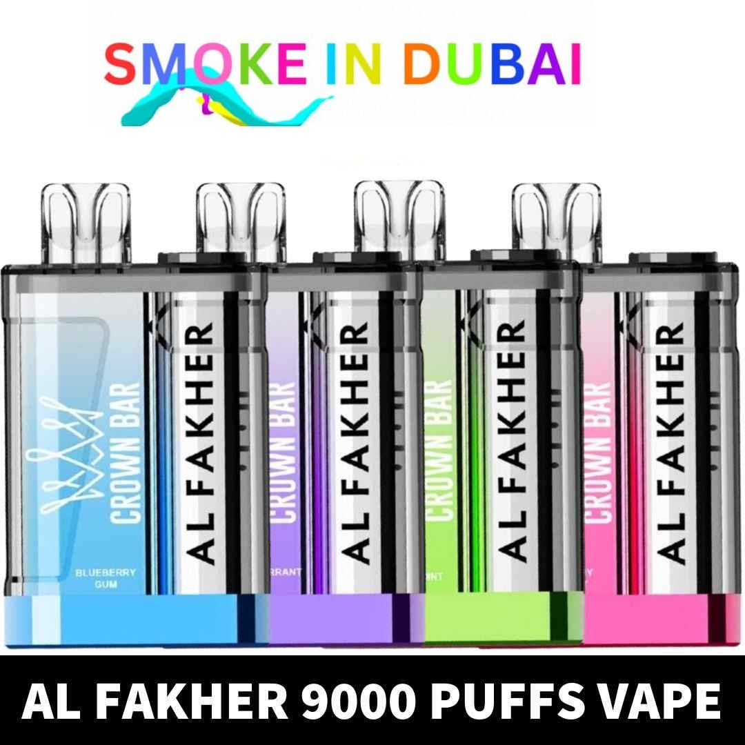 Al Fakher Crown Bar Crystal 9000 Puffs 20mg Disposable Vape in Dubai - View 2 - Buy in Dubai