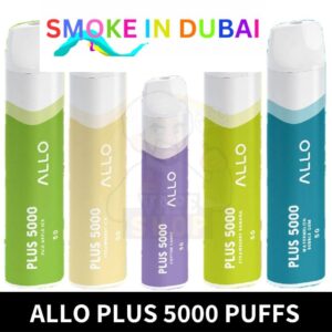 Allo Plus 5000 Puffs 50mg Disposable Vape In Dubai - View 2 - Buy in Dubai