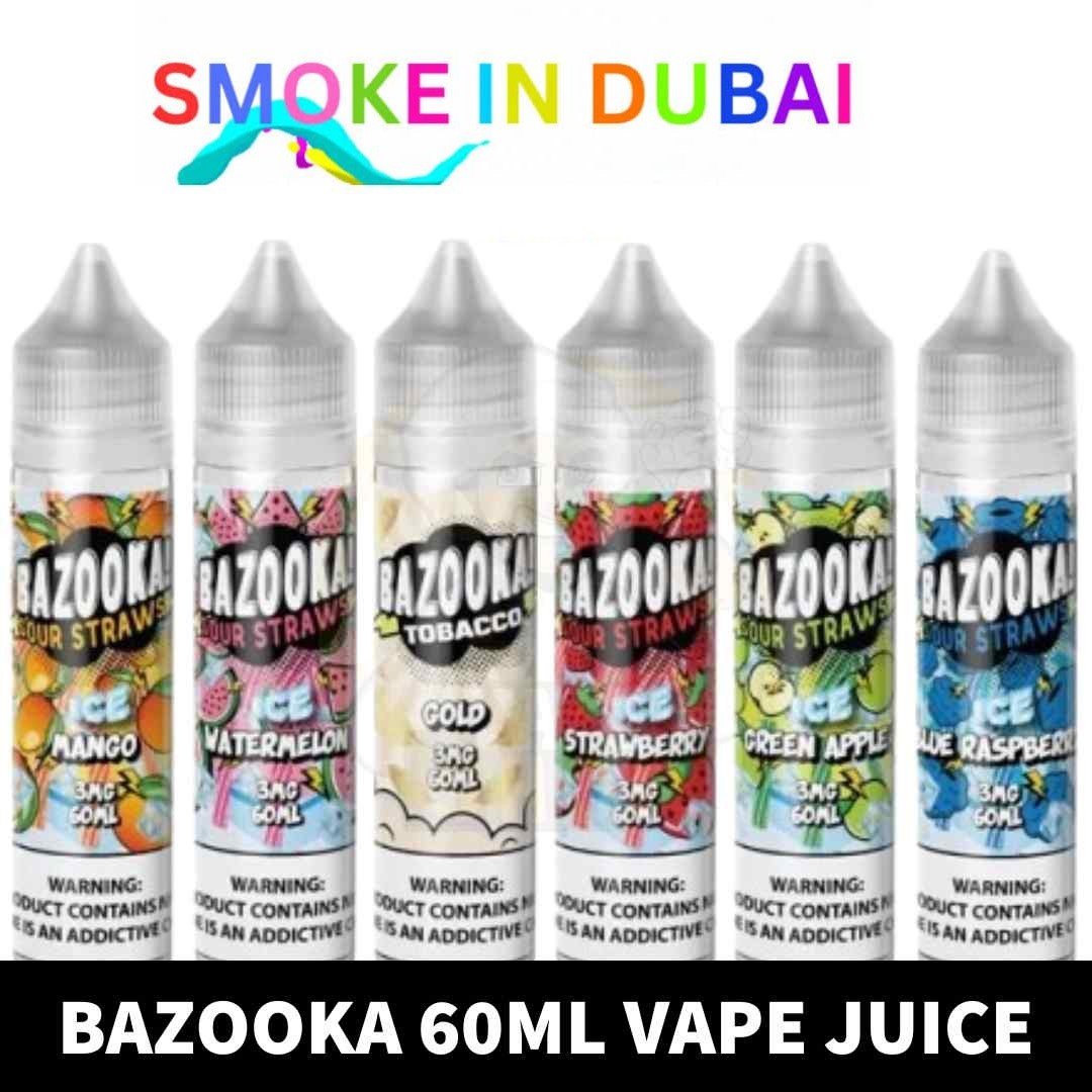 BAZOOKA 60ML Vape Juice 3MG E-Liquid in Dubai, UAE - View 2 - Buy in Dubai