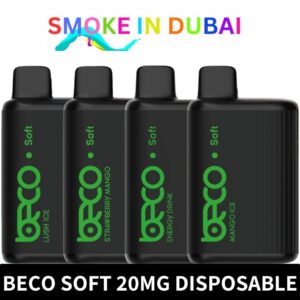 BECO Soft 6000 puffs 20MG Disposable Vape - View 2 - Buy in Dubai