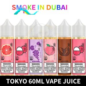 Tokyo 60ml Liquid 3mg E Juice in Dubai - View 2 - Buy in Dubai