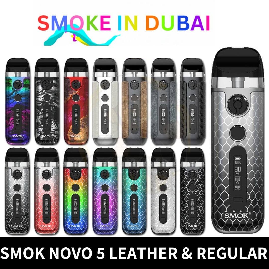Smok Novo 5 (leather & Regular Series) Pod System In Dubai - View 3 - Buy in Dubai