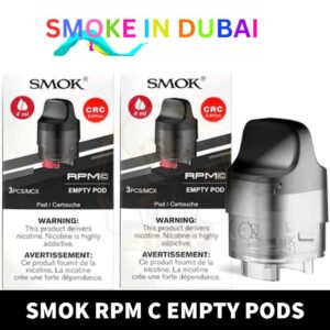 SMOK RPM C Empty Pods 4ml Replacement Pod Cartridge in Dubai, UAE - View 2 - Buy in Dubai