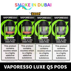 VAPORESSO Luxe QS Pods 2ml Replacement Pod Cartridge in Dubai - View 2 - Buy in Dubai