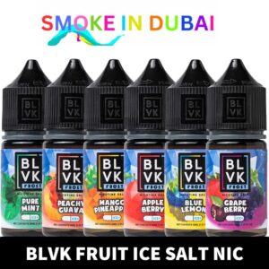 BLVK Fruit Ice Salt Nicotine 30ml Vape Juice 35mg & 50mg E-Liquid in Dubai, UAE - View 2 - Buy in Dubai