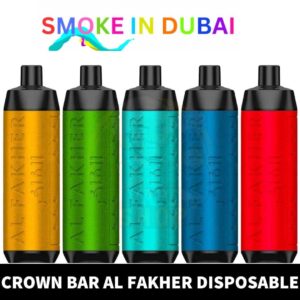 Crown bar al fakher 8000 puffs 0.5MG Nicotine - View 2 - Buy in Dubai