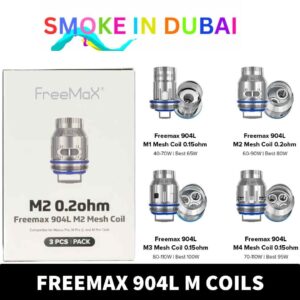 Freemax 904L M Replacement Coils – Pack of 3 in Dubai, UAE - View 2 - Buy in Dubai