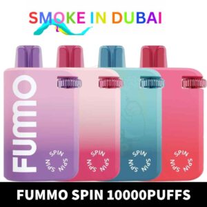 FUMMO Spin Disposable 10000 Puffs 20MG Rechargeable Vape in Dubai, UAE - View 2 - Buy in Dubai