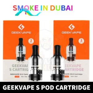 GEEKVAPE S Replacement Pod Cartridge for Wenax S3/ SC/ Stylus Kit in Dubai - View 2 - Buy in Dubai