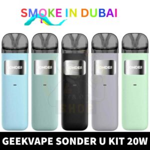GEEKVAPE Sonder U Kit 1000mAh Pod System 20W Vape Kit in Dubai - View 2 - Buy in Dubai