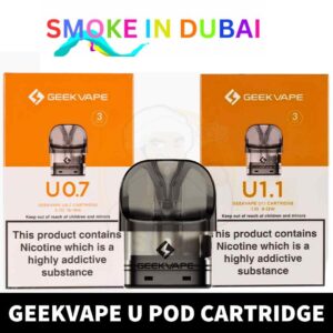 GEEKVAPE U Pods Cartridge 2ml Replacement Pod - View 2 - Buy in Dubai
