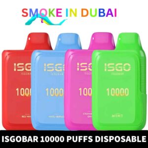ISGO Bar Disposable 10000 Puffs 2% Rechargeable Vape in Dubai, UAE - View 2 - Buy in Dubai
