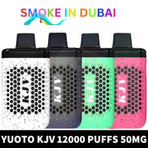 YUOTO KJV Disposable 50mg 12000 Puffs Rechargeable Vape in Dubai, UAE - View 2 - Buy in Dubai