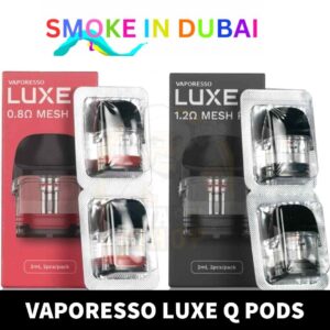 VAPORESSO LUXE Q Pods 2ml pack of 2pcs Replacement Pods in Dubai, UAE - View 2 - Buy in Dubai