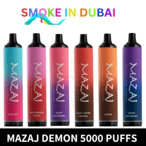 MAZAJ Demon 5000 Puffs Disposable Vape In Dubai Online Shop - View 2 - Buy in Dubai