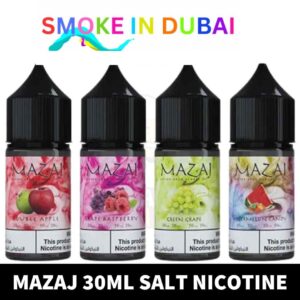 Explore Mazaj Salt Nic Vape Juice 30ML Options - View 2 - Buy in Dubai