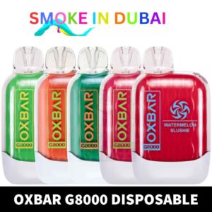 OXBAR G8000 Disposable 5% 8000Puffs Rechargeable Vape in Dubai, UAE - View 2 - Buy in Dubai