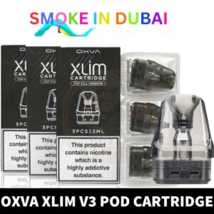 OXVA Xlim V3 Top Fill Version Pods 0.6ohm, 0.8ohm, 1.2ohm Pod Cartridge Replacement Pod in Dubai, UAE - View 2 - Buy in Dubai