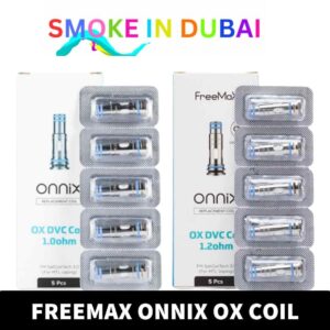 FREEMAX Onnix OX DVC Coil Pack – 5 Pieces Dual Vertical Coil Mesh Coils in Dubai, UAE - View 2 - Buy in Dubai