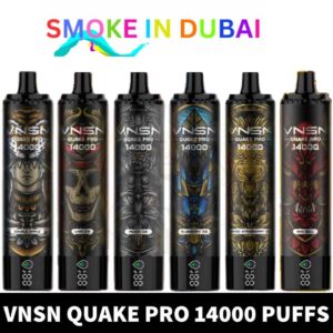 VNSN Quake Pro Disposable 50mg 14000 Puffs Rechargeable Vape in Dubai, UAE - View 2 - Buy in Dubai