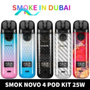 SMOK Novo 4 Kit 800mAh Pod System 25W Vape Kit Starter Kit in Dubai - View 2 - Buy in Dubai