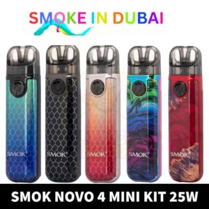 SMOK Novo 4 Mini Kit 900mAh Pod System 25W Vape kit in Dubai - View 2 - Buy in Dubai