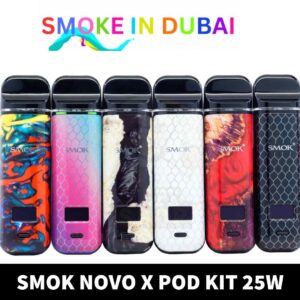 SMOK Novo X Kit 800mAh Pod System 25W Vape kit Starter Kit in Dubai - View 2 - Buy in Dubai