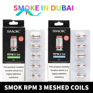SMOK RPM 3 Coils Meshed 0.15ohm , Meshed 0.23ohm Replacement Coils in Dubai, UAE – 5 PCS Per Pack - View 2 - Buy in Dubai