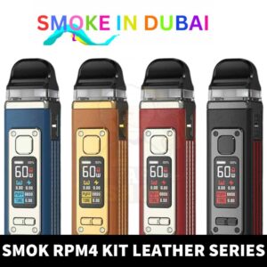 SMOK RPM 4 Kit Leather Series 60W Pod System 1650mAh Vape Kit Pod Kit Starter Kit in Dubai - View 2 - Buy in Dubai