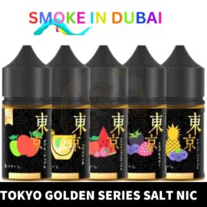 TOKYO Golden Series Salt Nicotine 30ml Vape Juice 30mg 50mg E-Liquid in Dubai - View 2 - Buy in Dubai
