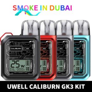 UWELL Caliburn GK3 Kit 25W Pod System 2.5ml Vape Kit 900mAh Starter Kit in Dubai, UAE - View 2 - Buy in Dubai
