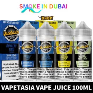 VAPETASIA Vape Juice 100ML 3MG E-Liquid in Dubai - View 2 - Buy in Dubai