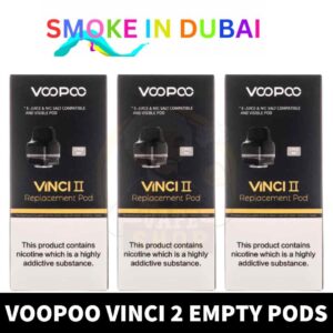 VOOPOO Vinci 2 Pods 6.5ml Replacement Pod Cartridge for Vinci 2 & Vinci X2 in Dubai, UAE - View 2 - Buy in Dubai
