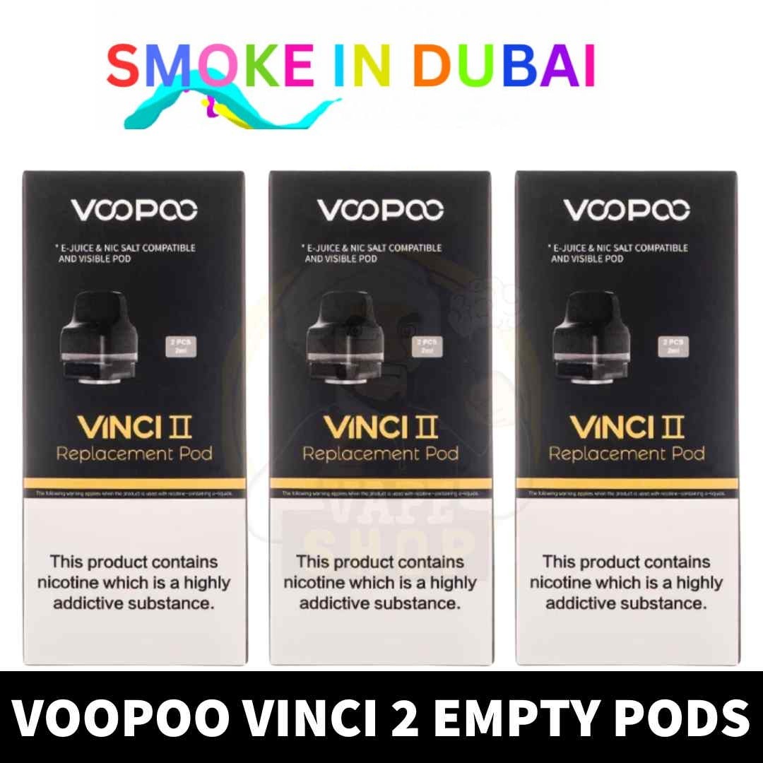 VOOPOO Vinci 2 Pods 6.5ml Replacement Pod Cartridge for Vinci 2 & Vinci X2 in Dubai, UAE - View 2 - Buy in Dubai