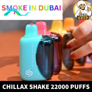 CHILLAX Shake 22000 Puffs 50MG Nicotine LED Indicator Disposable Vape in Dubai - View 2 - Buy in Dubai