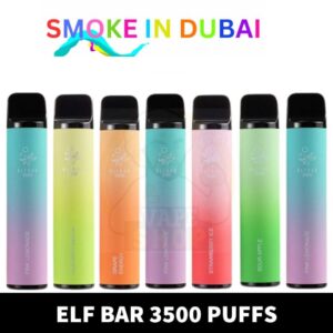 ELF BAR 3500 Puffs Disposable Vape Buy in Dubai UAE - View 2 - Buy in Dubai