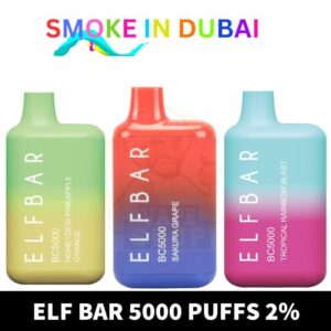 ELF BAR 5000 PUFFS 2% NICOTINE DISPOSABLE VAPE IN DUBAI - View 2 - Buy in Dubai
