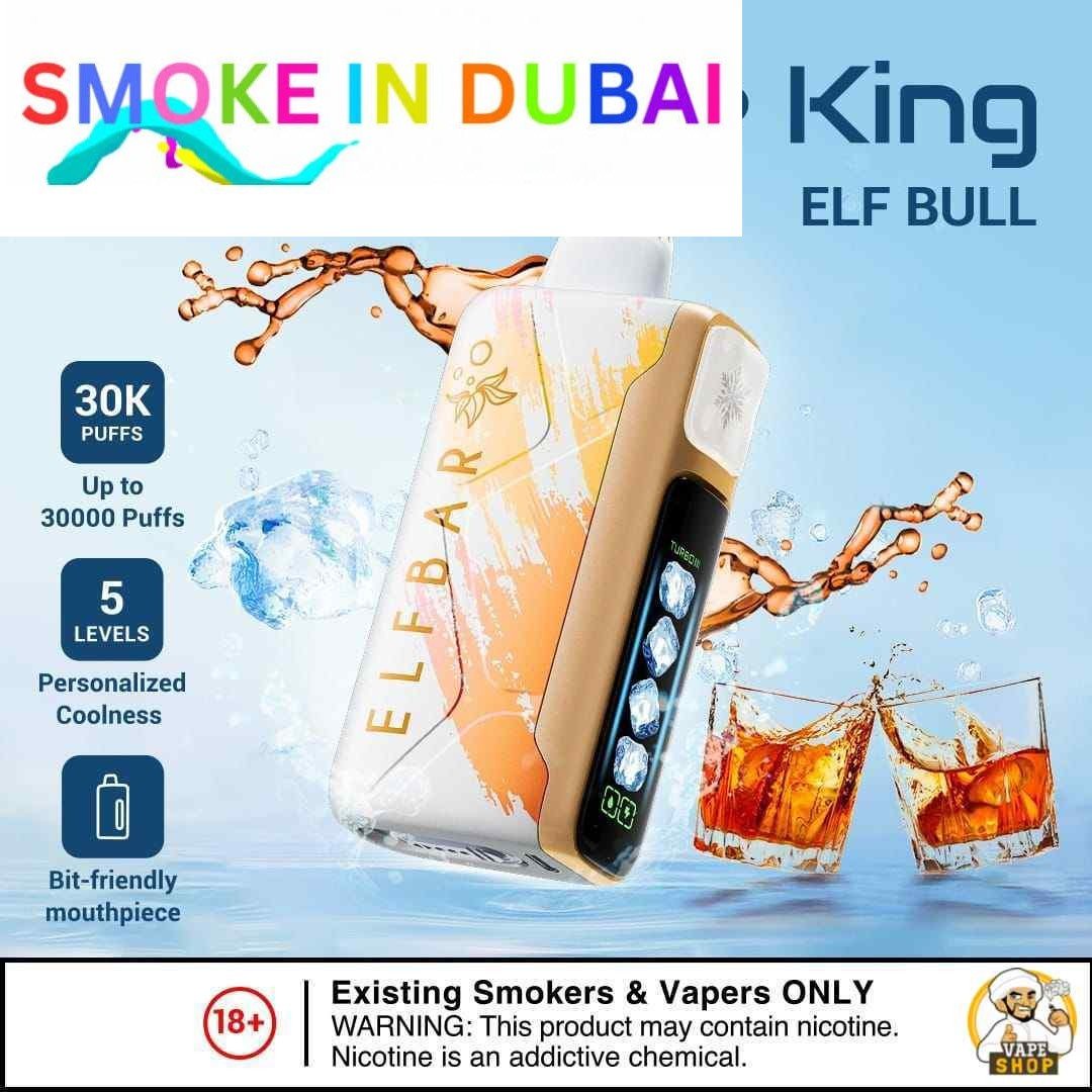 Elf bar Ice King Ice Adjustable Disposable Vape Up To 30000 Puffs 50mg Nicotine - View 14 - Buy in Dubai