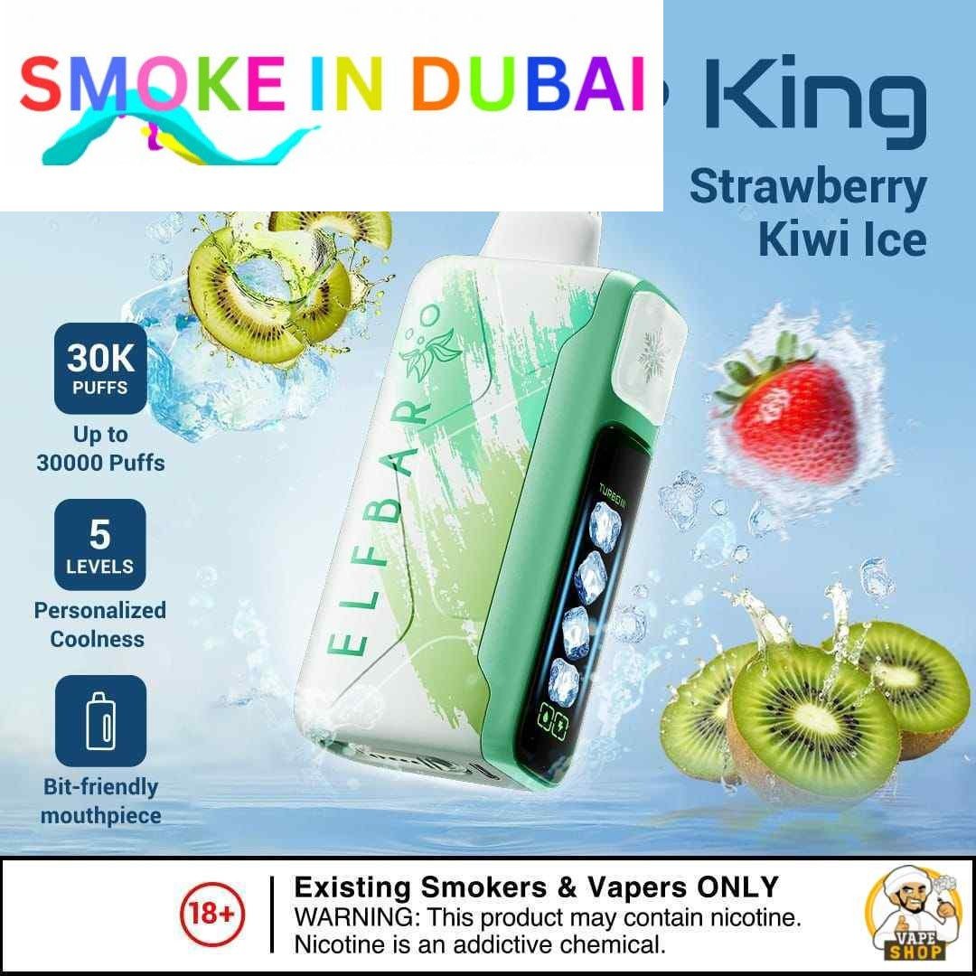 Elf bar Ice King Ice Adjustable Disposable Vape Up To 30000 Puffs 50mg Nicotine - View 7 - Buy in Dubai