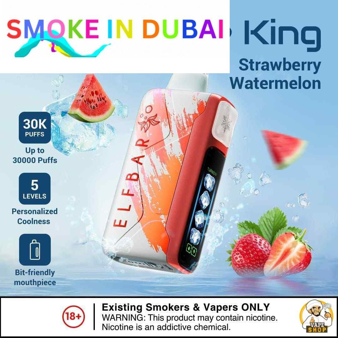Elf bar Ice King Ice Adjustable Disposable Vape Up To 30000 Puffs 50mg Nicotine - View 6 - Buy in Dubai