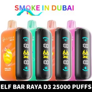 ELF BAR Raya D3 25000 Puffs 50MG Disposable Vape - View 2 - Buy in Dubai
