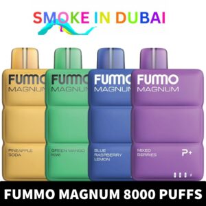 FUMMO Magnum 8000 Puffs 2% Nicotine Disposable Vape in Dubai - View 2 - Buy in Dubai