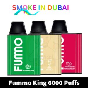Fummo King 6000 Puffs 2% nicotine Rechargeable Disposable Vape Buy in UAE Dubai - View 2 - Buy in Dubai