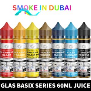 GLAS VAPOR E-Liquid Basix Series Vape Juice ● 60ml Juice 3mg & 6mg E-Liquid in Dubai, UAE - View 2 - Buy in Dubai