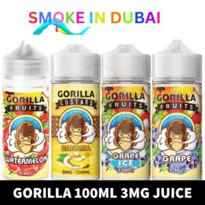 GORILLA E-Liquid 100ml 3mg Vape Juice in Dubai, UAE - View 2 - Buy in Dubai