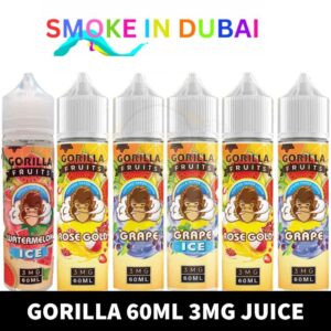 GORILLA E-Liquid 60ml 3mg Vape Juice in Dubai, UAE - View 2 - Buy in Dubai