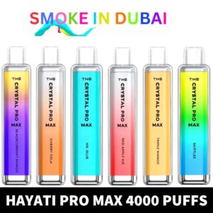 HAYATI Pro Max 4000 plus Puffs 20mg Disposable Vape in Dubai, UAE - View 2 - Buy in Dubai